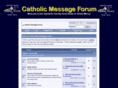 catholicmessageforum.com