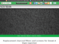 sneakavapereplacementcharcoalfiltersandscreens.com