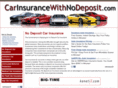 carinsurancewithnodeposit.com