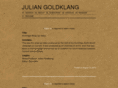 juliangoldklang.com