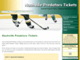nashville-predators-tickets.com