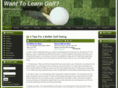 wanttolearngolf.com