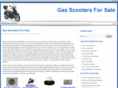 gasscootersforsale.net