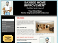 saxbeehomeimprovement.com