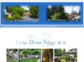 cedardownsvillage.com