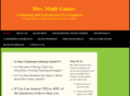 mrsmathgames.org