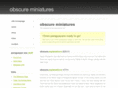 obscureminiatures.com