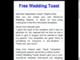 free-wedding-toast.com