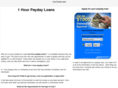 1hourpaydayloans.net