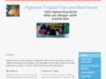 highlandtropicalfishandbird.com