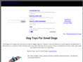 dogtoysforsmalldogs.com