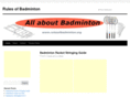 rulesofbadminton.org