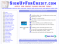 signupforcredit.com