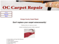 occarpetrepair.com