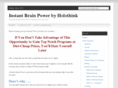instantbrainpower.com