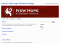 newhopelibrary.org