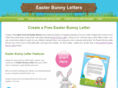 easterbunnyletter.com