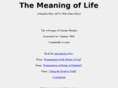 onthemeaningoflife.com