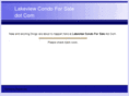 lakeviewcondoforsale.com