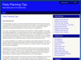 partyplanningtips.org