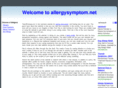 allergysymptom.net