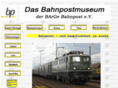 bahnpostmuseum.eu