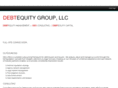 debtequitygroup.com