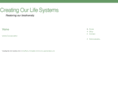 creatingourlifesystems.com