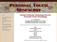 personaltouchgenealogy.com