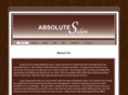 absolutesalonhair.com