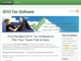 2010taxsoftware.com