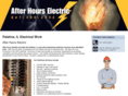 afterhourselectricservice.com