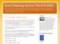 auroraductcleaning.com