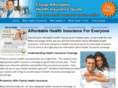 cheapaffordablehealthinsurancequote.com