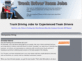 truckdriverteams.com