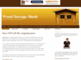 woodstoragesheds.info