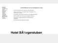 xn--hotelbrgerstuben-ozb.com