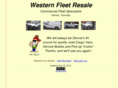 westernfleetresale.com