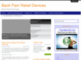 backpainreliefdevices.net
