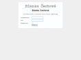 blankacechova.com
