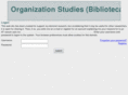 orgstudies.com