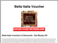 bellaitaliavoucher.org.uk