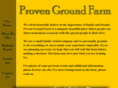 provengroundfarm.com