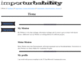 imperturbability.net