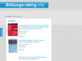 bildungs-rating.info