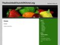 theanointedchurchofchrist.org