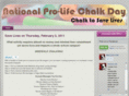 nationalprolifechalkday.com