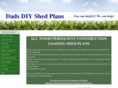 dadsdiyshedplans.com