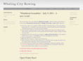 whalingcityrowing.org