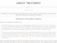 ashleytreatment.info